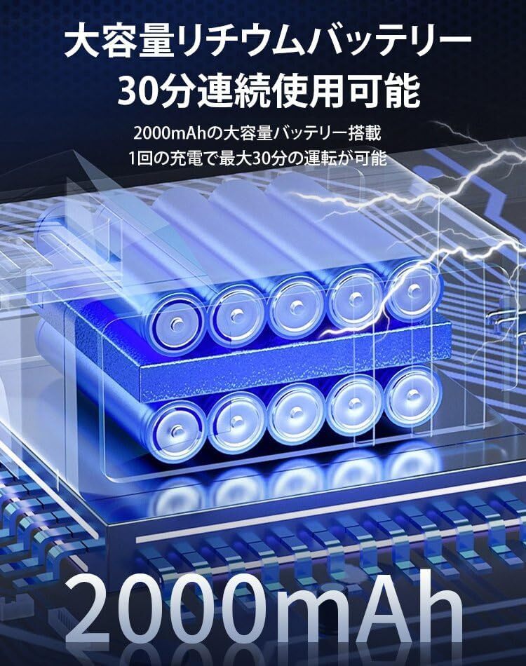 2024 新 コードレス車用掃除機, ハンディ掃除機 車用掃除機 強力吸引 手持ち掃除機 手持ち掃除機 コードレス 小型掃除機 ミニ車用掃除機