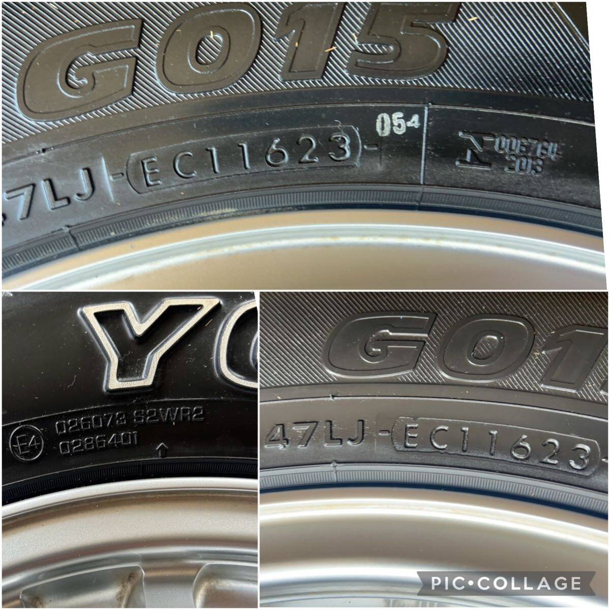 GEOLANDAR A/T G015 265/70R16 111T 4本　夏タイヤ ヨコハマ YOKOHAMA ホイール セットKEELER 16X7J T-955KG 製造年週は2023年16 週目。_画像7