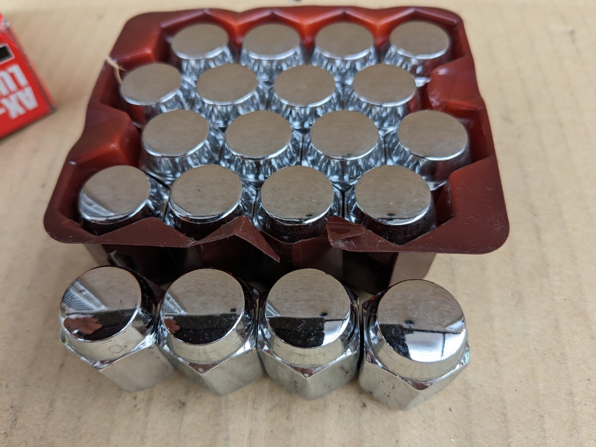 ブリヂストン　ブリジストン　AX-LUG NUTS　M12×P1.5　31504003　20個　中古美品_画像4