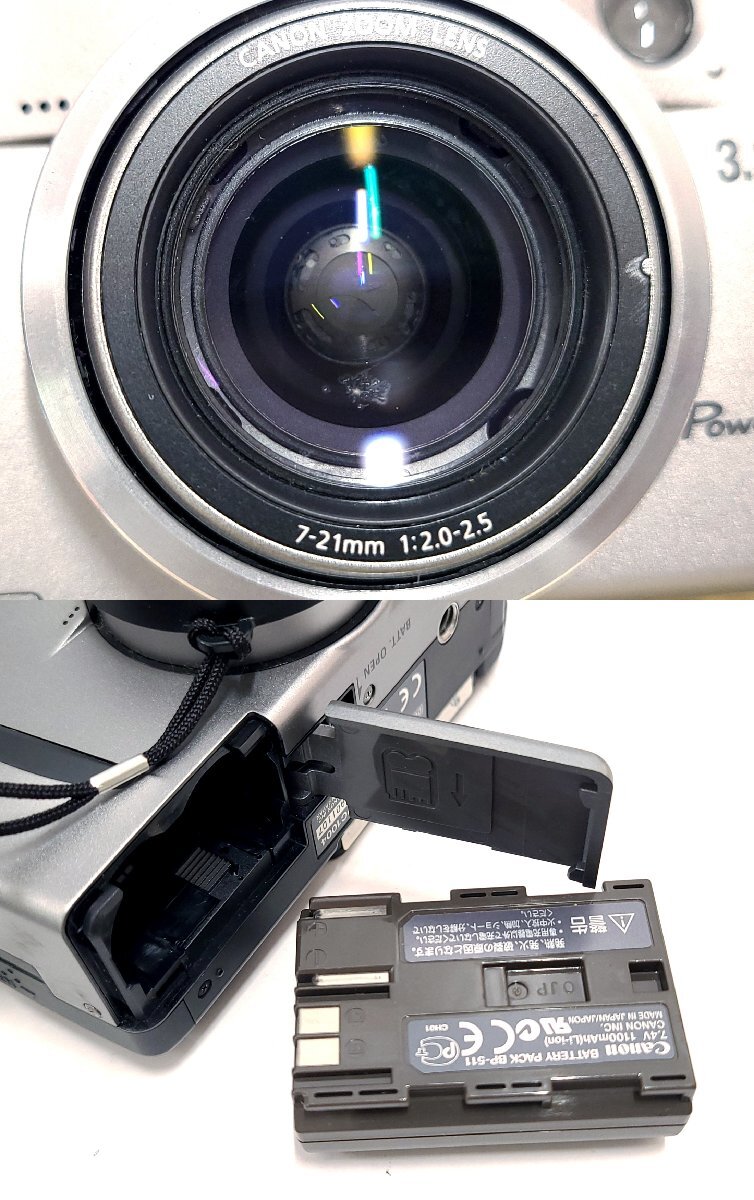 Canon Power Shot G1 キャノン パワーショット コンパクトデジタルカメラ 通電OK 現状品 元箱付き M374OAの画像4