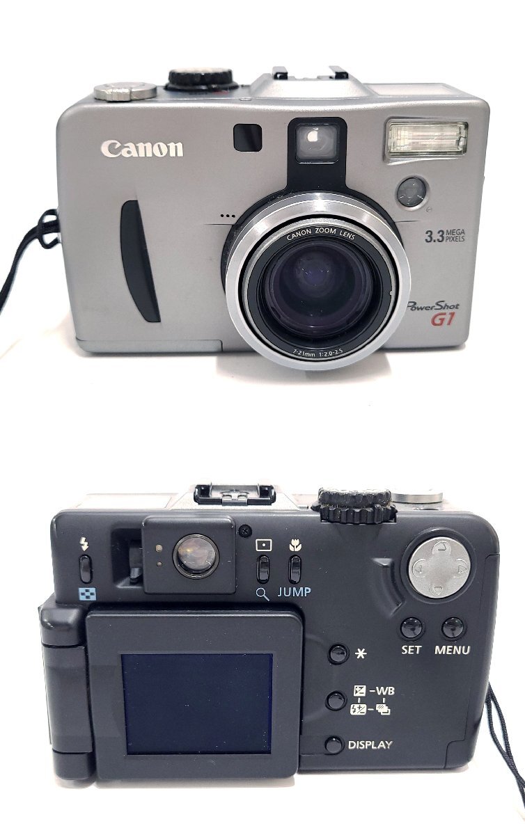 Canon Power Shot G1 キャノン パワーショット コンパクトデジタルカメラ 通電OK 現状品 元箱付き M374OAの画像2