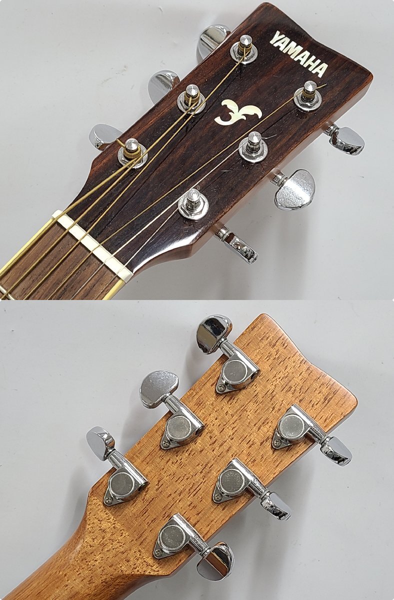 YAMAHA ヤマハ FG720S アコースティックギター ソフトケース付き 弦楽器 M169O.の画像8