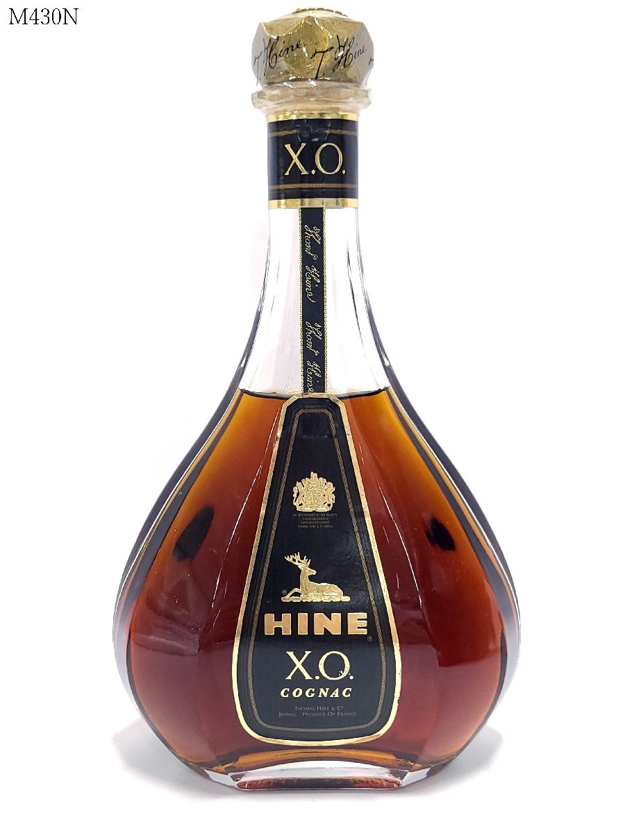  нераспечатанный HINE X.O. COGNAC 700ml 40% высокий n коньяк бренди старый sake M430N.