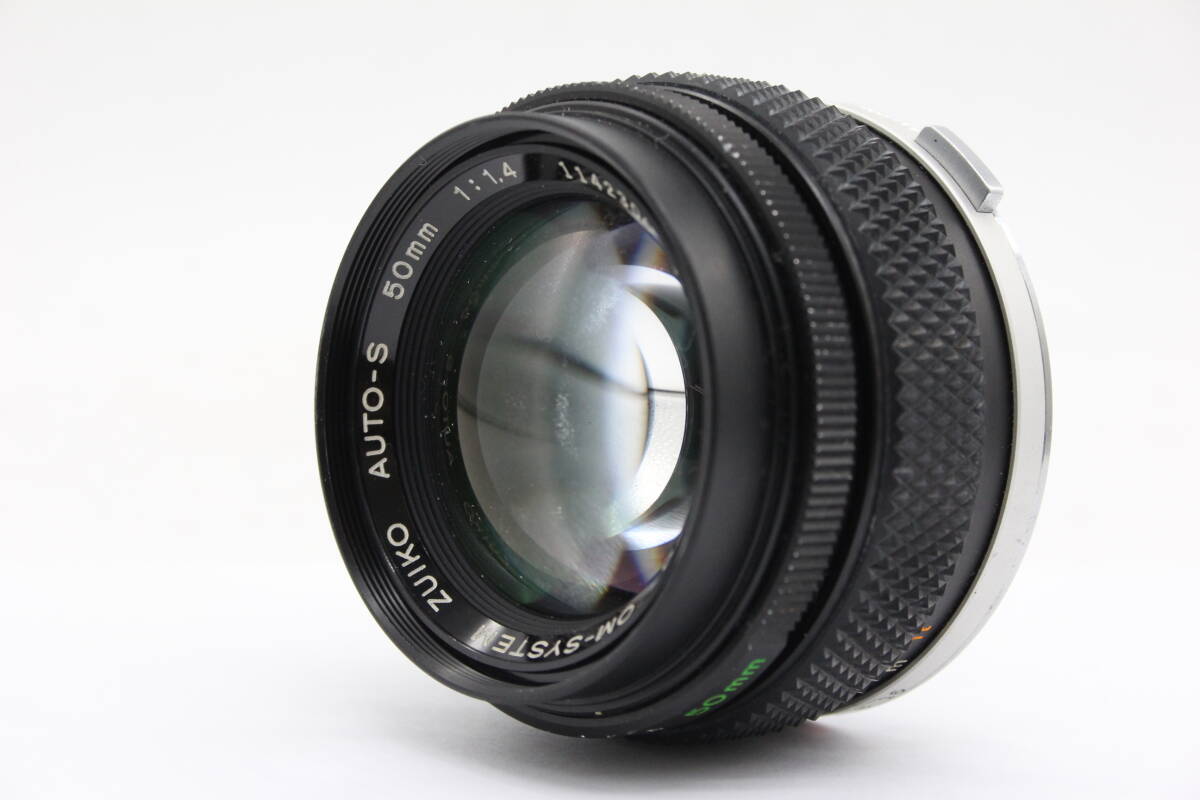 【訳あり品】 オリンパス Olympus OM-SYSTEM ZUIKO AUTO-S 50mm F1.4 レンズ v1210_画像1