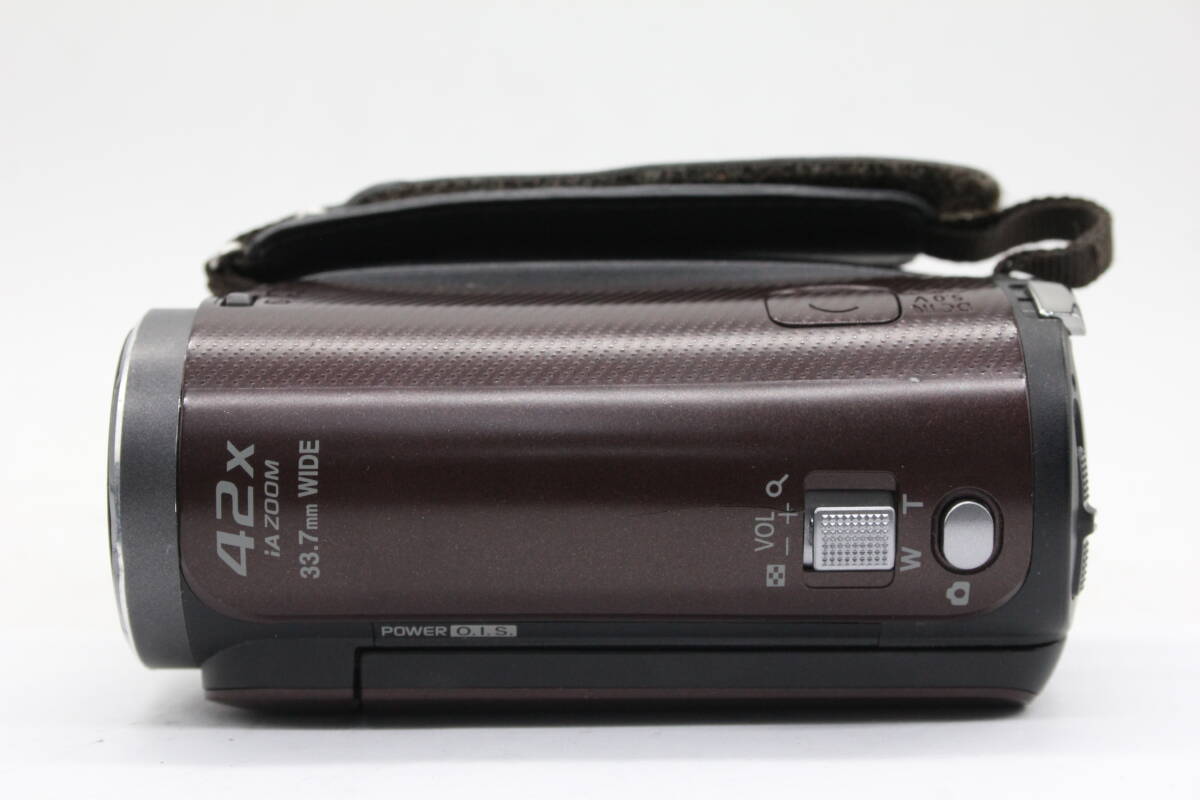 【返品保証】 【録画再生確認済み】パナソニック Panasonic HDC-TM45 ブラウン 42x バッテリー付き ビデオカメラ v1244_画像6