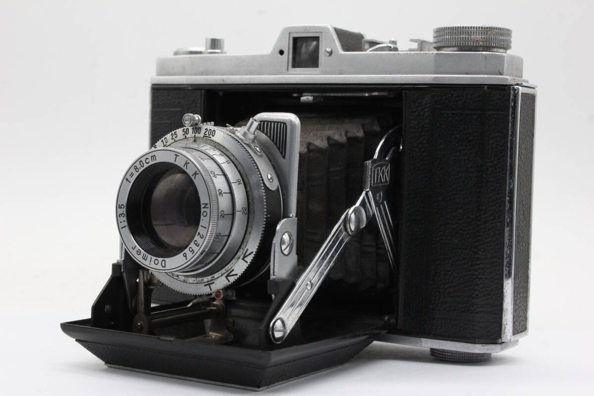Beauty MODEL 1 TKK Doimer 8cm F3.5 蛇腹カメラ v1627