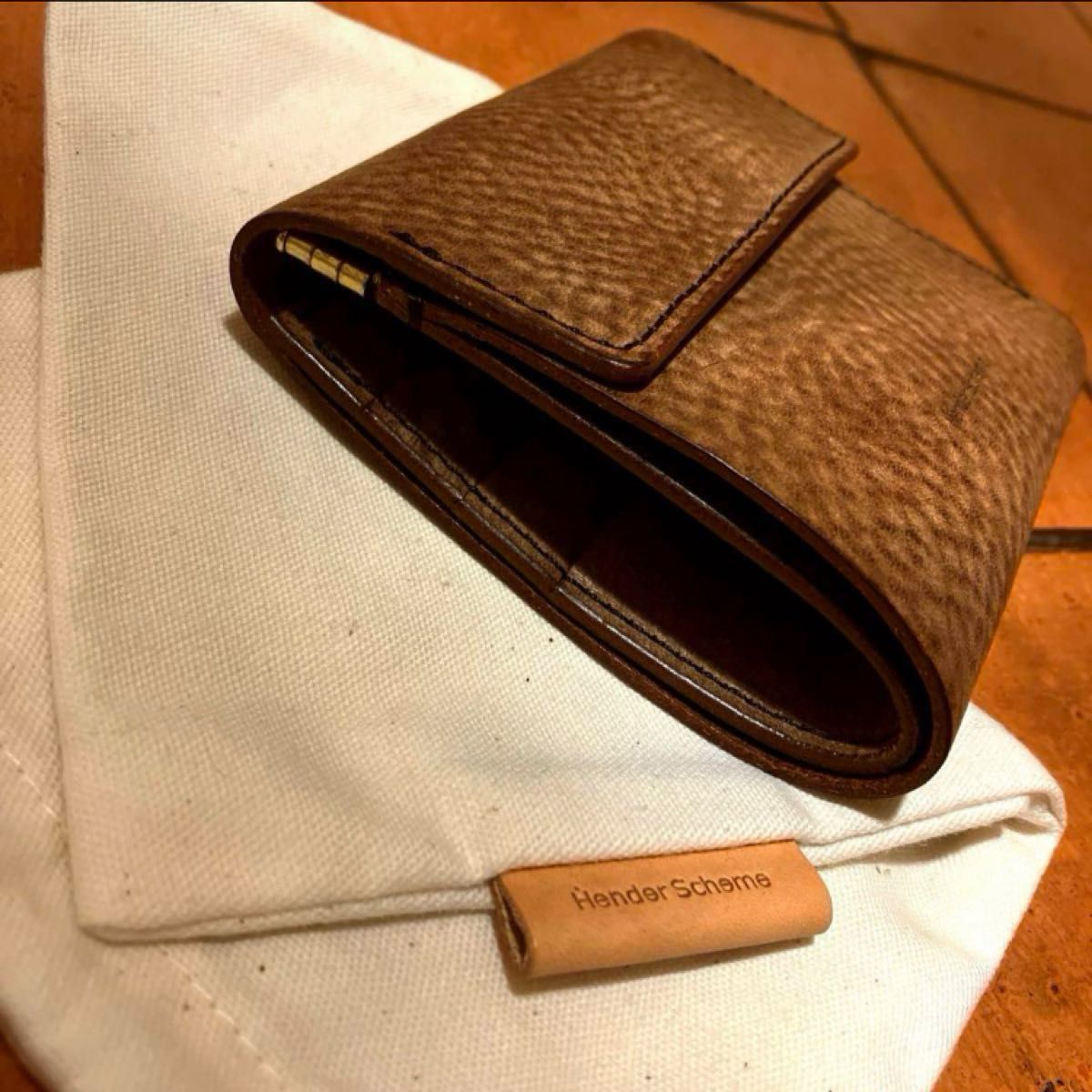 hender scheme エンダースキーマ　clasp wallet 財布