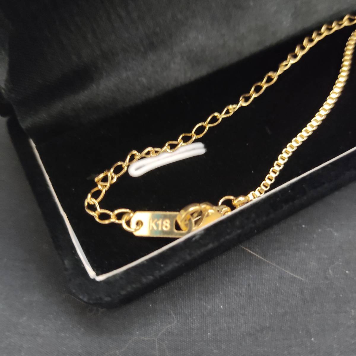 1円スタート ロングチェーン ネックレス 18K Gold Plated 18KGP 鍍金 ゴールド necklace 40＋5cm レディース メンズ ユニセックス 320_画像2