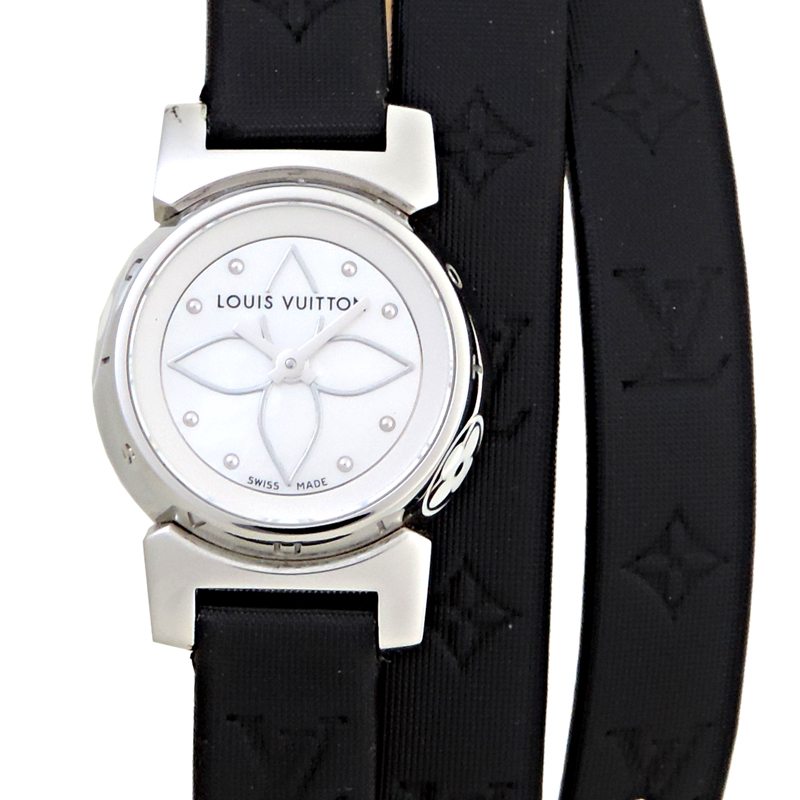 ［銀座店］LOUIS VUITTON LV ルイ・ヴィトン タンブール ビジュ トリプルコイルド Q151C 腕時計 レディース DH81107