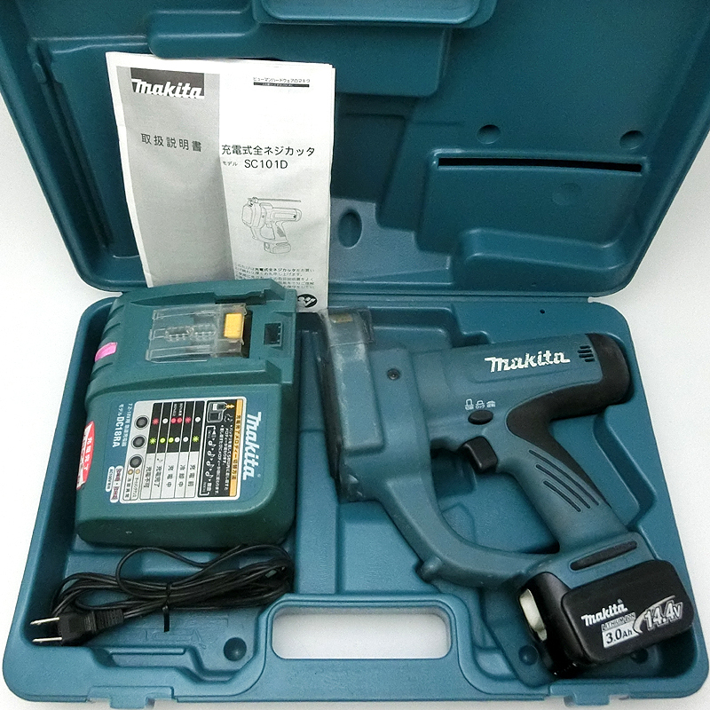 makita マキタ　充電式全ネジカッタ　充電器・ケース 付　SC101DRF　切断工具 /KH05571_画像2