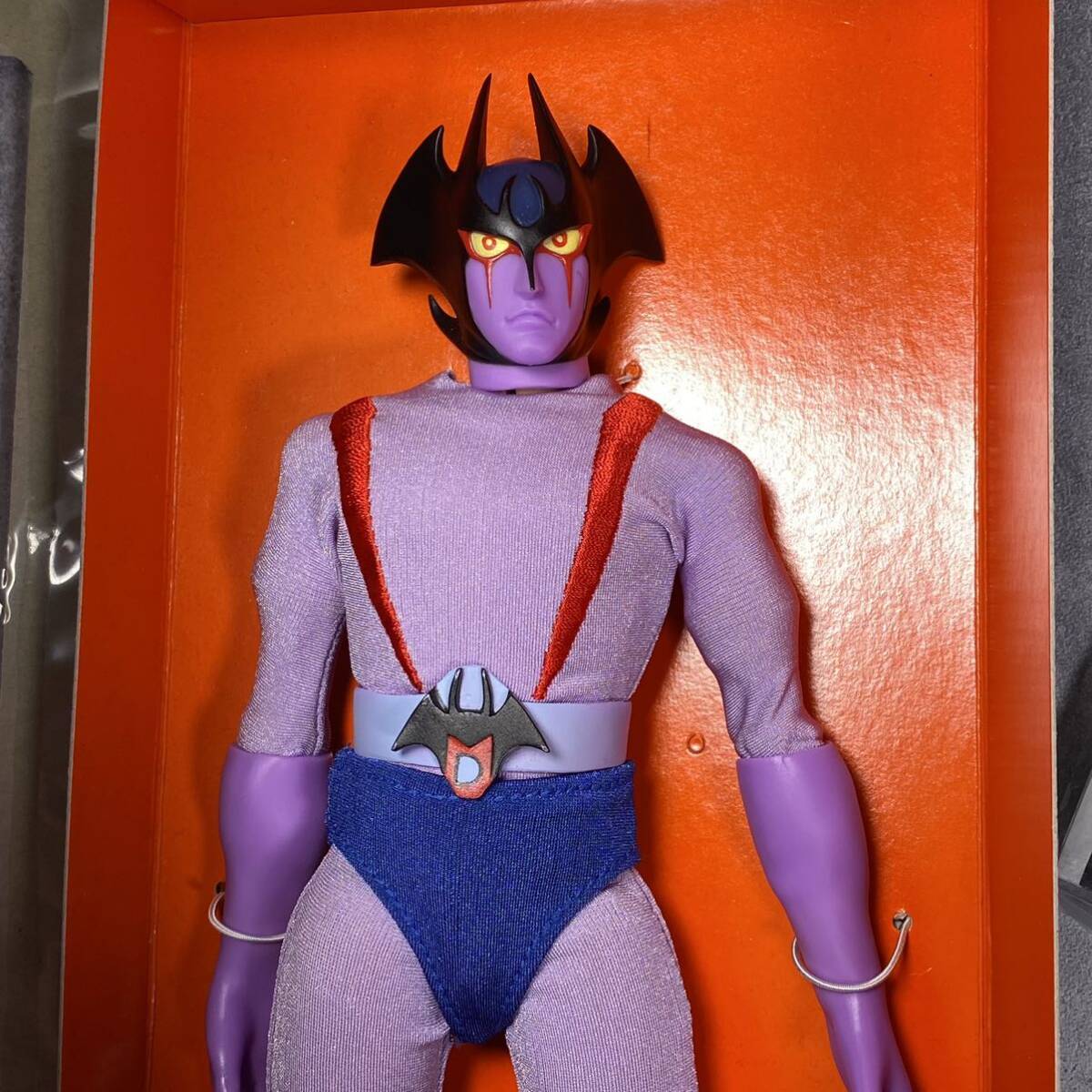 メディコムトイ リアルアクションヒーローズ RAH デビルマン DEVILMAN パープルデビルマン 1996年 ワンダーフェスティバル 会場200体限定_画像7