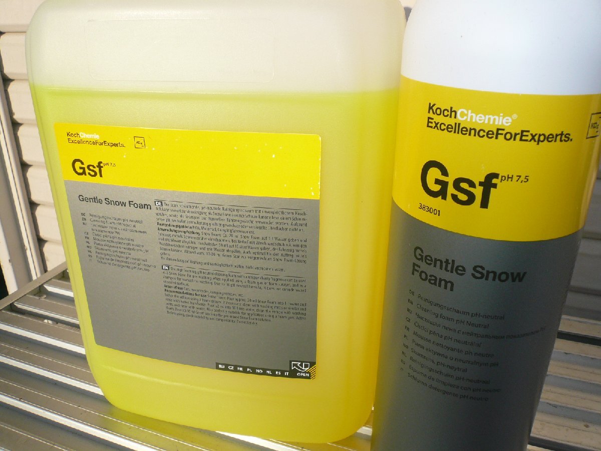 お試し品♪ Koch Chemie Gsf 約100ml 50～200倍希釈 スノーフォーム カーシャンプー 洗浄力良好♪ コッホケミー コッチケミー コーケミ_本物です♪