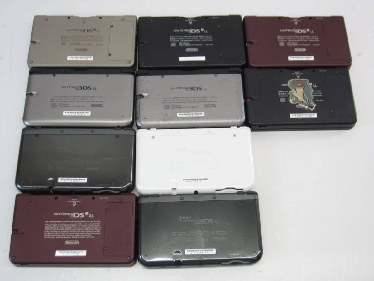 ジャンク品 ニンテンドーDS i LL / 3DS LL / newニンテンドー3DS LL / DSi XL 本体 まとめ 10台 任天堂 の画像2