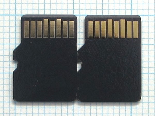 *SanDisk microSD карта памяти 1GB 2 листов б/у * стоимость доставки 63 иен ~