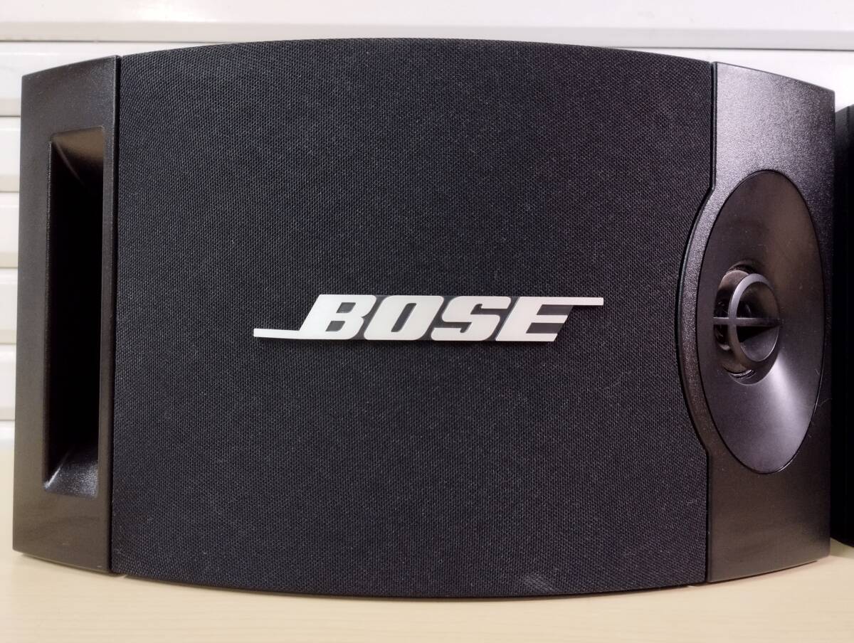 【動作保証】 BOSE 201V Direct/Reflecting スピーカーシステム [ペア] 音割れ無し オーディオ ボーズ ダイレクト リフレクティング 黒_画像3