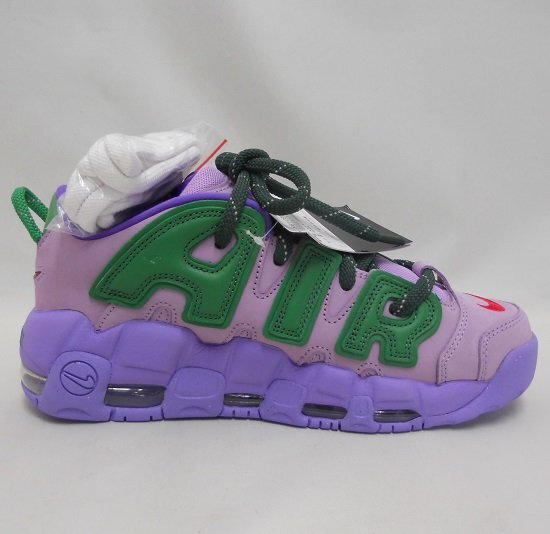 □NIKE×AMBUSH ナイキ×アンブッシュ AIR MORE UPTEMPO LOW SP FB1299-500 サイズUS9(27.0㎝) 未使用_画像3