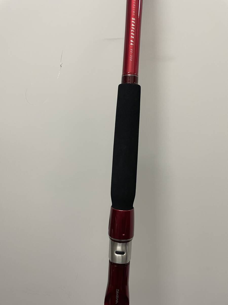 美品 ダイワ シーフレックス64 80-350 船竿◯DAIWA SEAFLEX64の画像3