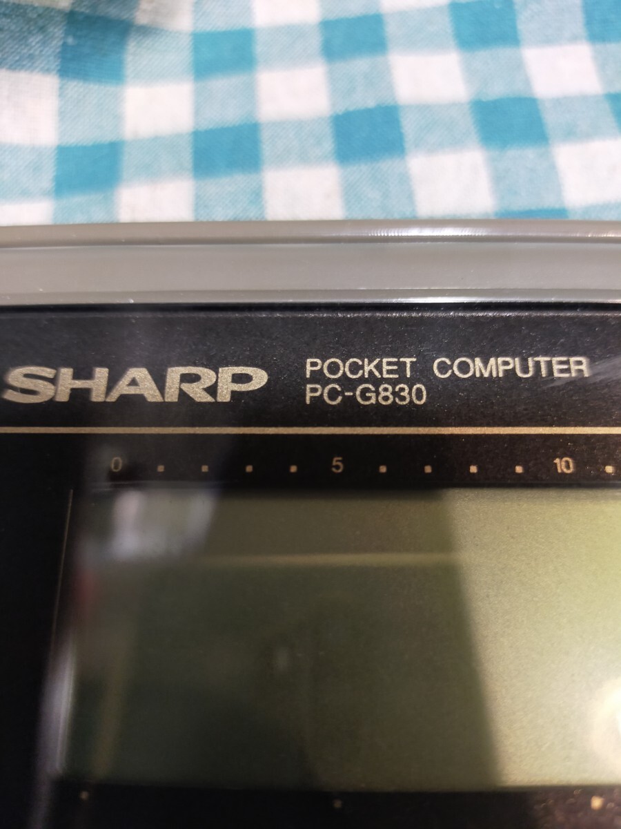 SHARP　ポケットコンピューター　シャープ　ポケコン_画像3