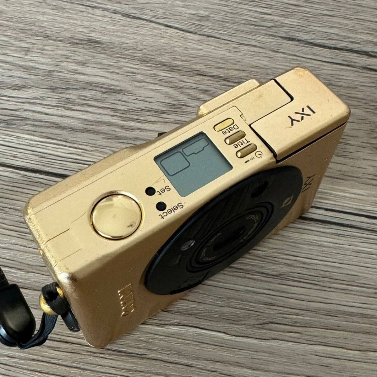 1円スタート Canon キヤノン IXY Limited Version GOLD 60th 創業60周年記念 ゴールド 限定品 動作未確認 現状品 付属品多数の画像8