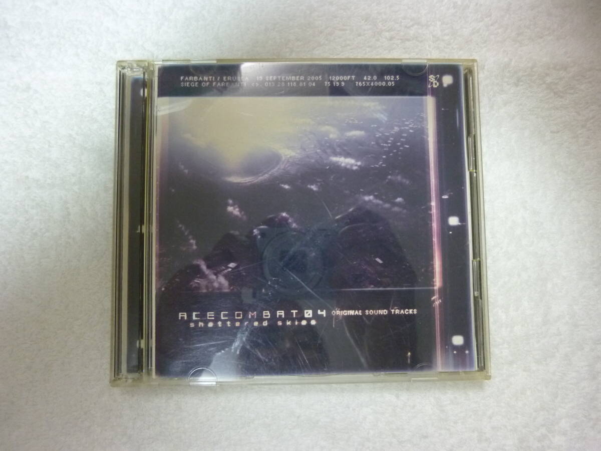 CD2枚セット[エースコンバット04シャッタードスカイサウンドトラック／ナムコ]中古の画像1