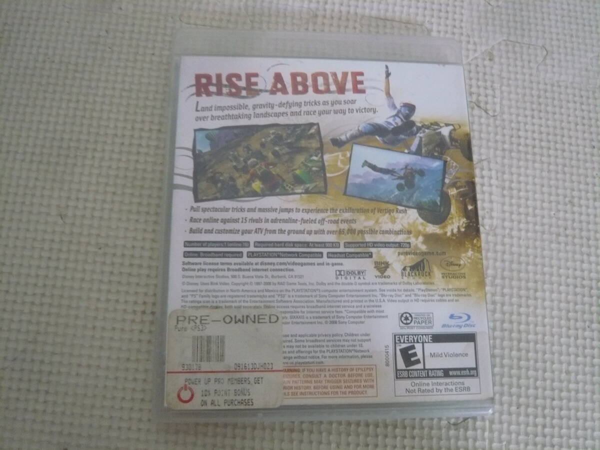  overseas edition PS3 soft [PURE] used 