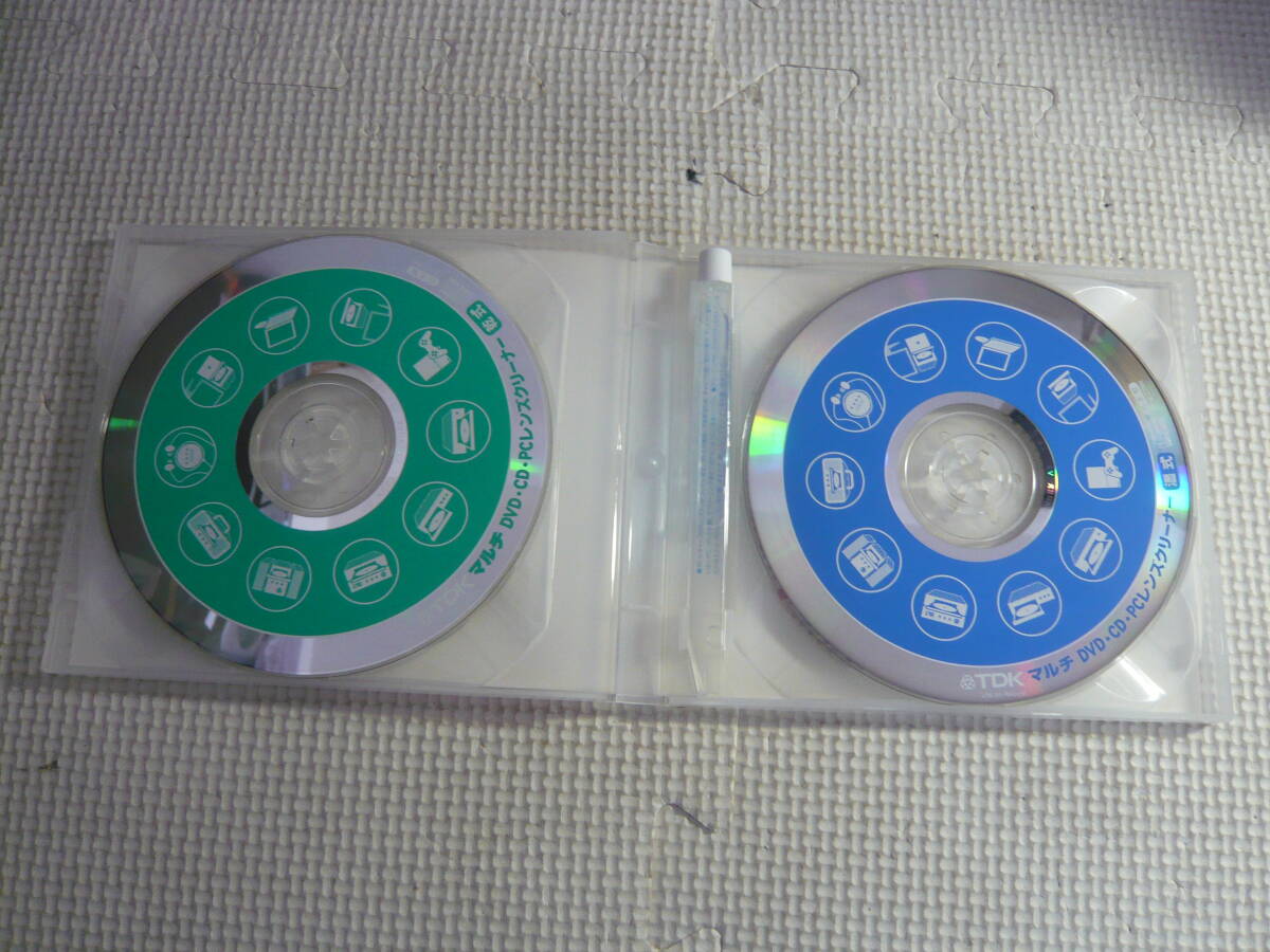  lens cleaner *TDK multi DVD*CD*PC lens cleaner dry +. type * used 
