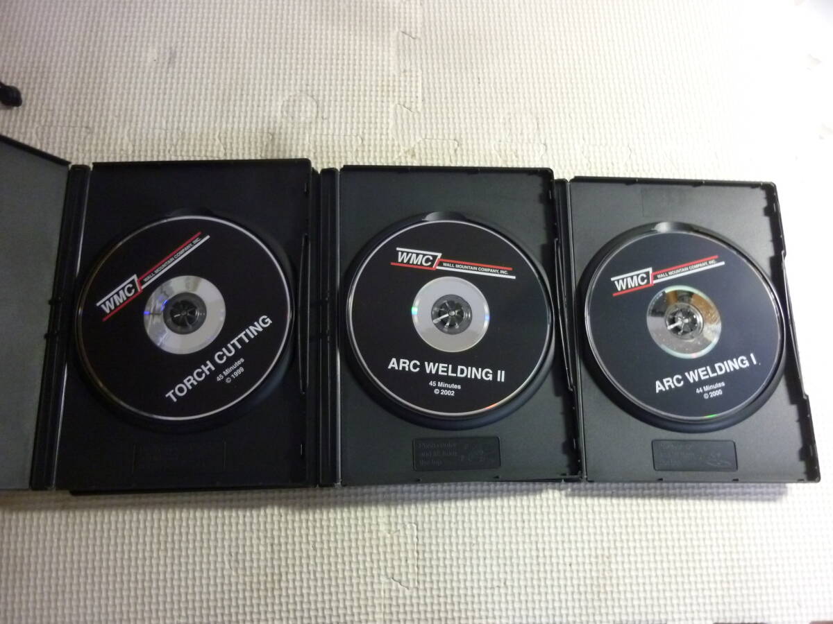 レ　海外版DVD3枚セット《ARC WELDING Ⅰ、Ⅱ/TORCH CUTTING》中古_画像2