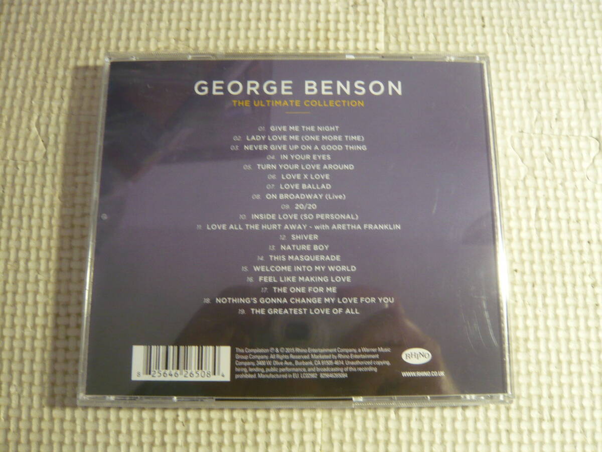 CD[GEORGE BENSON：THE ULTIMATE COLLECTION]中古_画像3