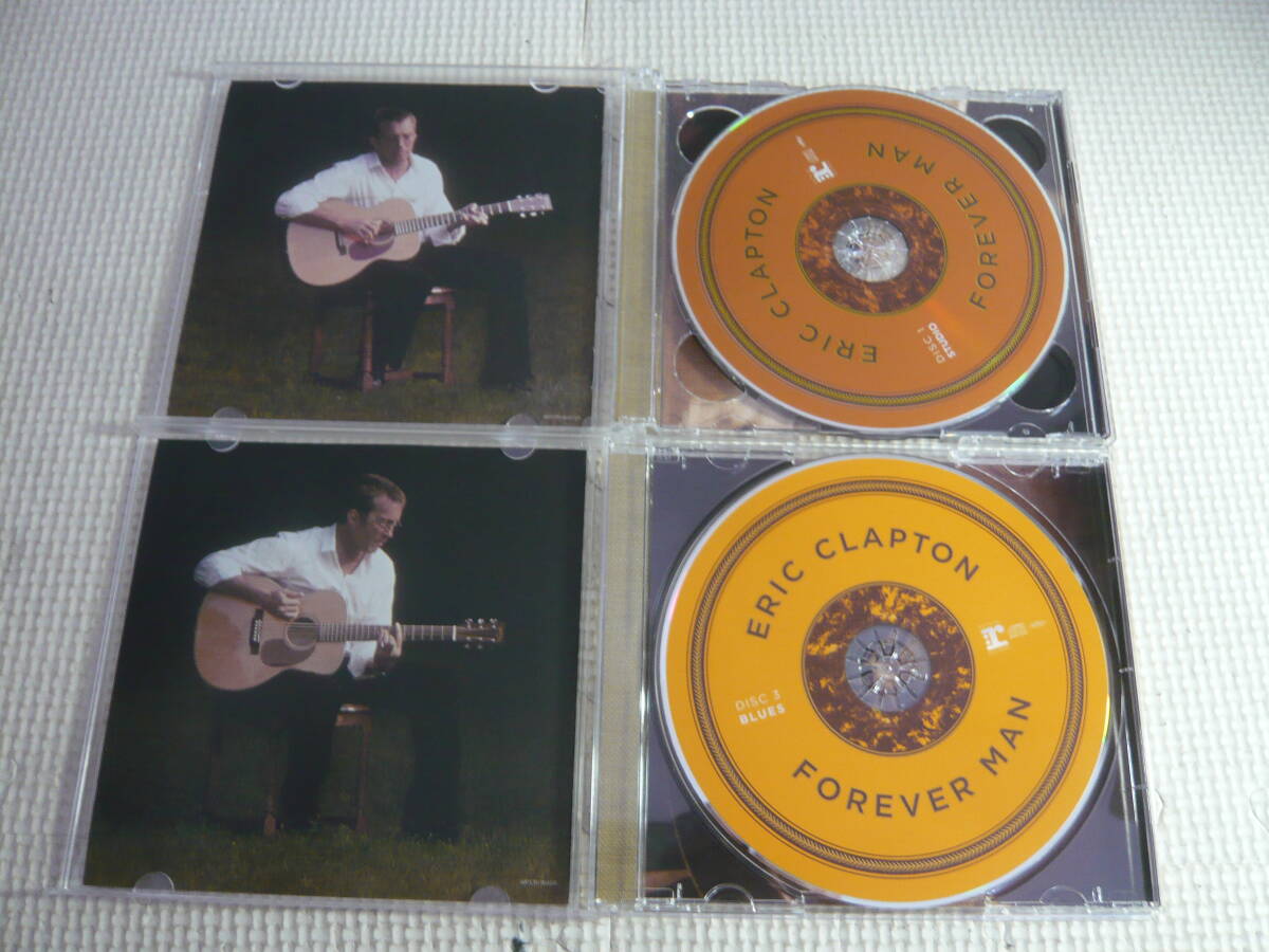 レ　CD３枚組☆ERIC CLAPTON/FOREVER MAN☆中古_画像5