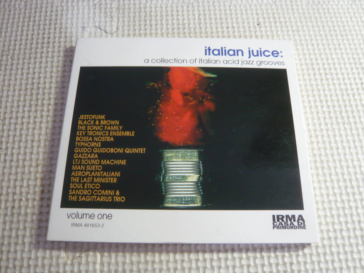 CD☆italian Juice:a collection of italian acid jazz grooves☆中古_画像1