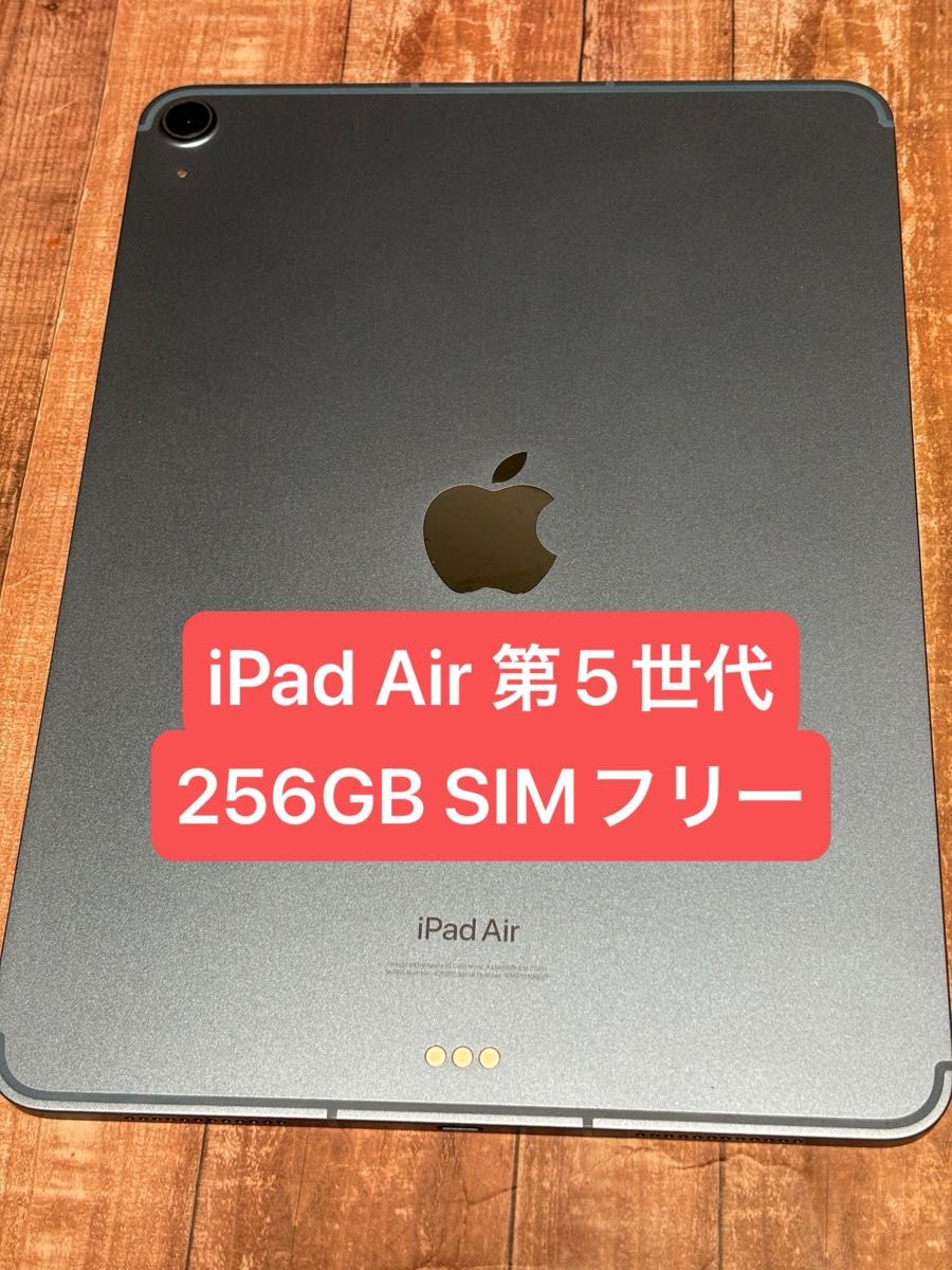 Apple iPad Air 第5世代  SIMフリー 256GB ブルー  Cellular Wi-Fi