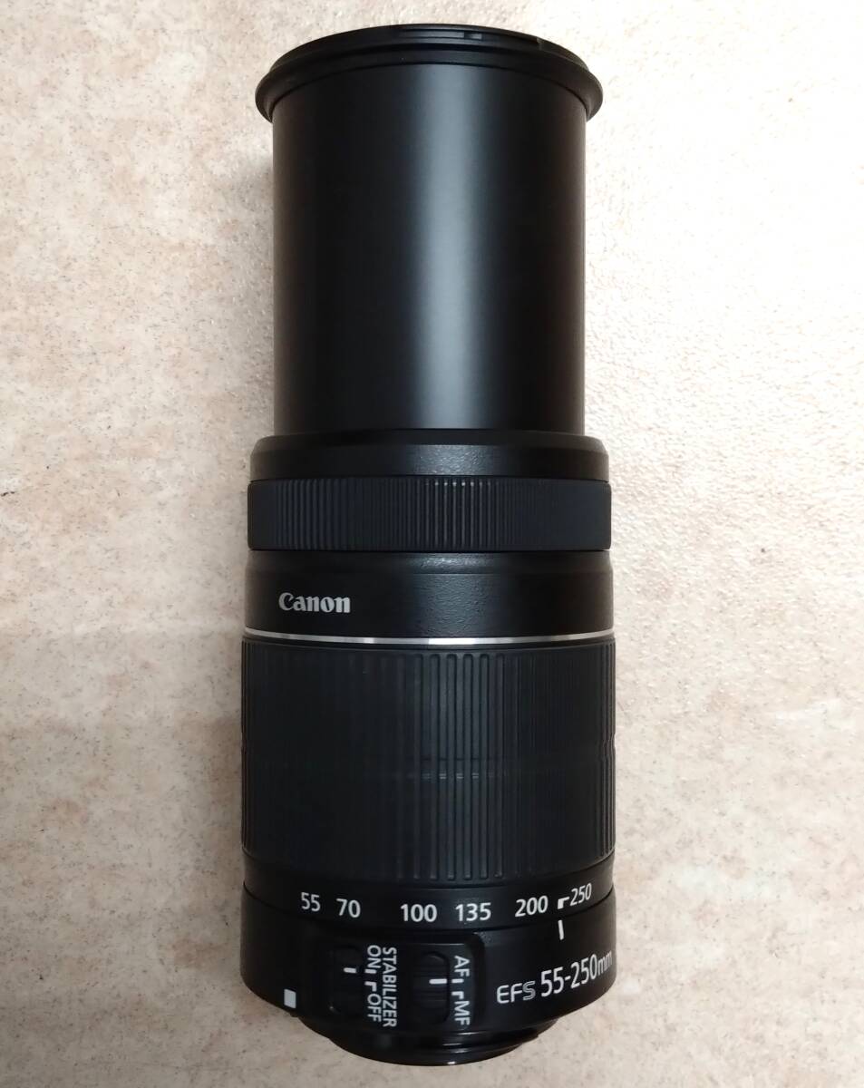* Canon lens CANON ZOOM LENS EF-S 55-250mm 1:4-5.6 IS Ⅱ lens hood ET-60 *