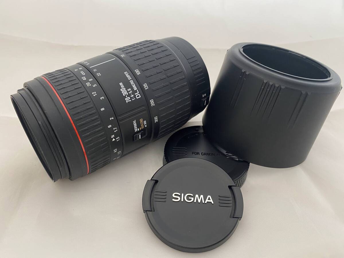 SIGMA シグマ 70-300mm F4-5.6 DG OS Canon キャノン EFマウント #0417の画像1