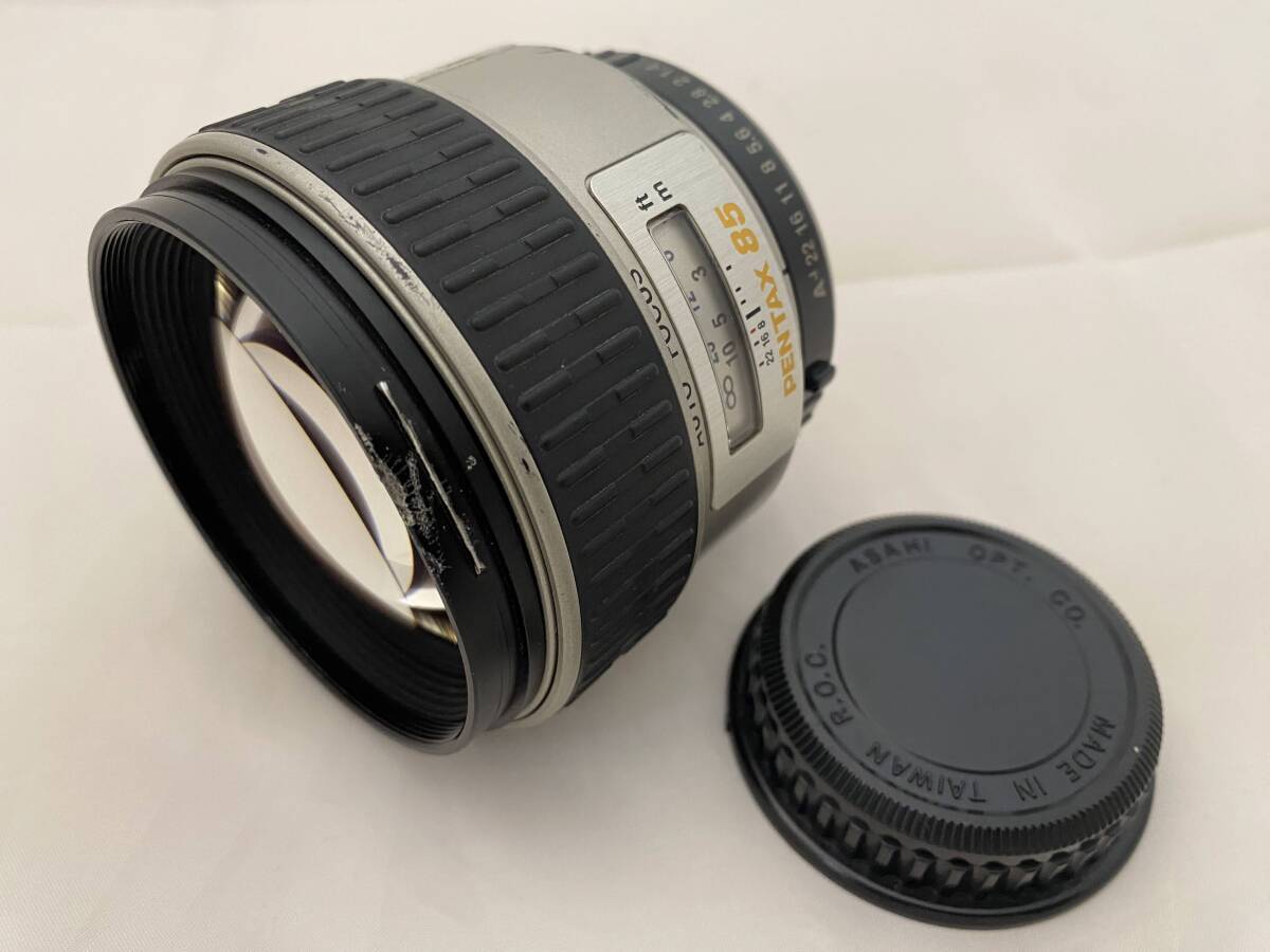 * staple product *PENTAX Pentax AF single burnt point lens smc PENTAX-FA 85mm F1.4[IF] K mount #2405092