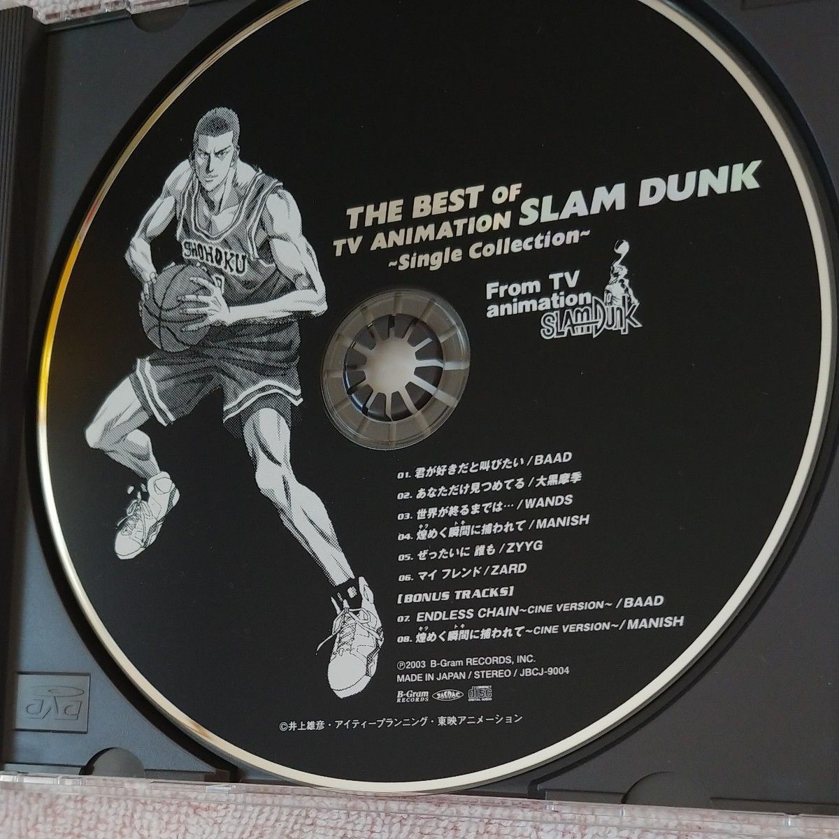 THE BEST OF TV ANIMATION SLAM DUNK~Single Collection~ 当時物