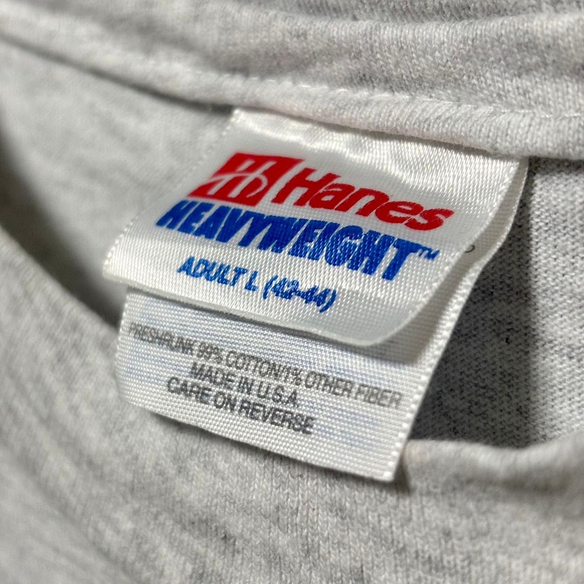 【90's USA製】 Hanes - シングルステッチ プリント Tシャツ