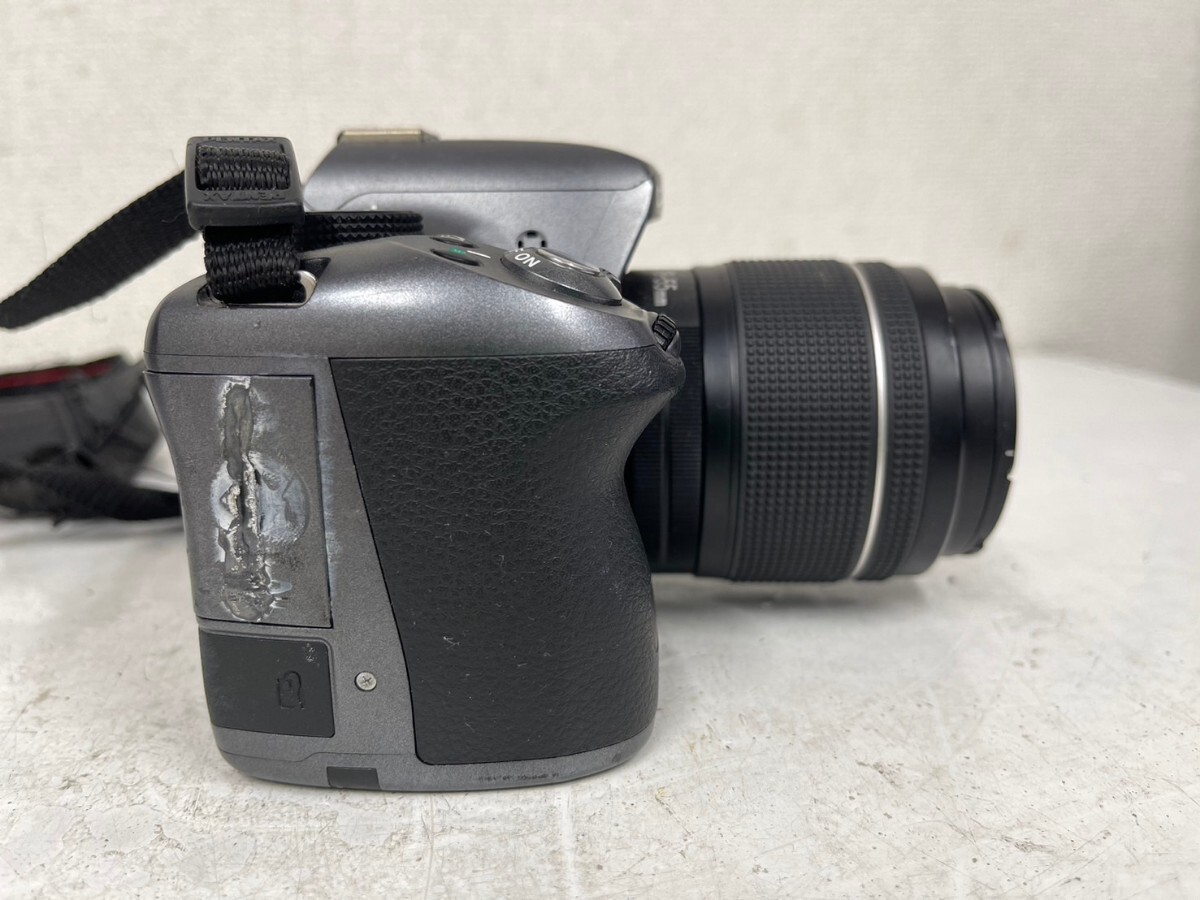 E378 camera PENTAX K-50 SMC PENTAX-DAL 1:3.5-5.6 18-55mm AL-WR single‐lens reflex operation not yet verification 