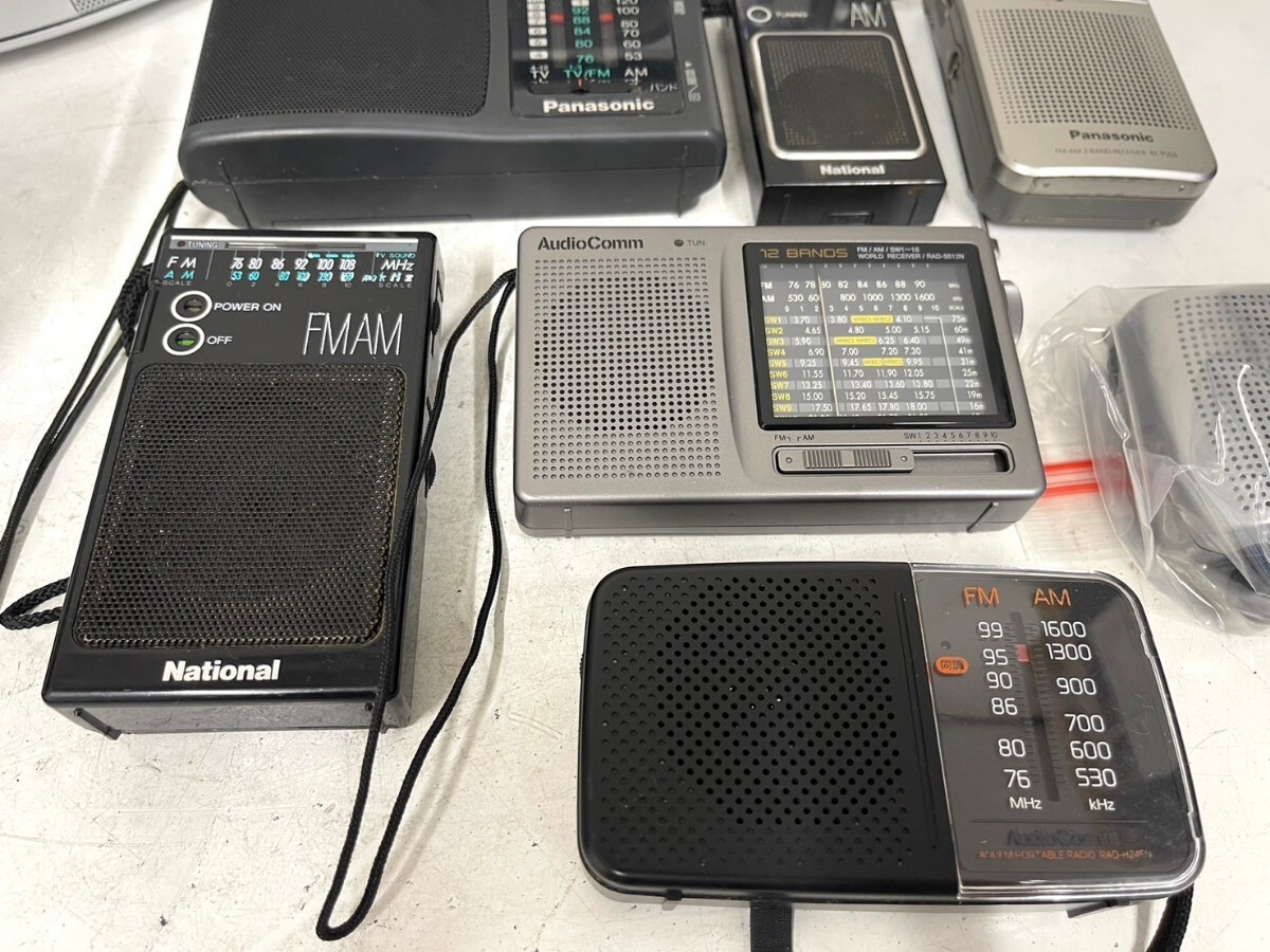 E381 カセットレコーダー ラジオ CDラジオカセットレコーダー 大量 まとめ売り Panasonic National SONY TOSHIBA 他 動作未確認の画像5