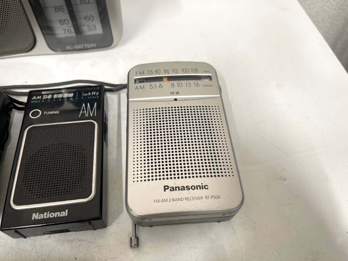 E381 カセットレコーダー ラジオ CDラジオカセットレコーダー 大量 まとめ売り Panasonic National SONY TOSHIBA 他 動作未確認の画像4