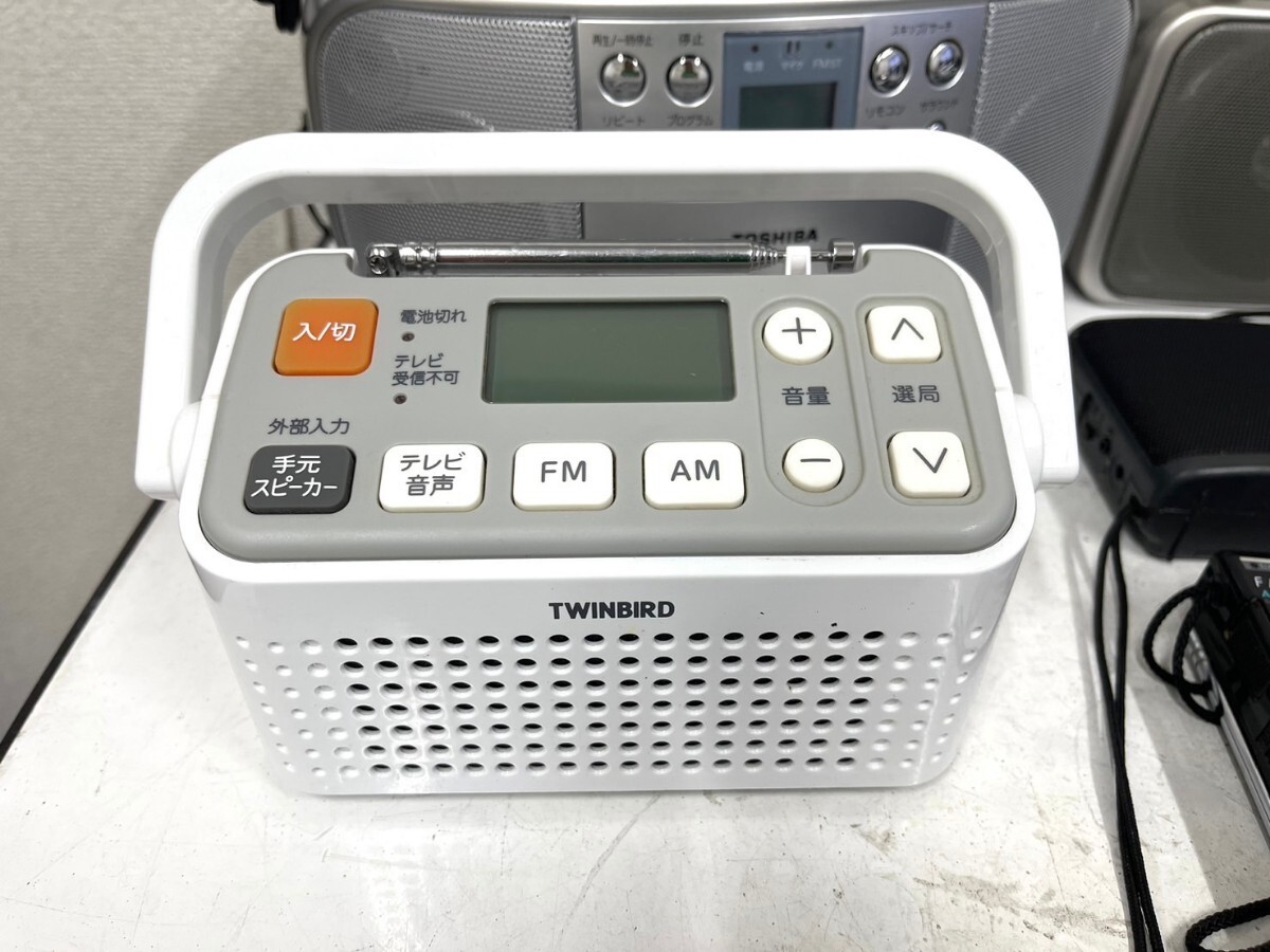 E381 カセットレコーダー ラジオ CDラジオカセットレコーダー 大量 まとめ売り Panasonic National SONY TOSHIBA 他 動作未確認の画像8