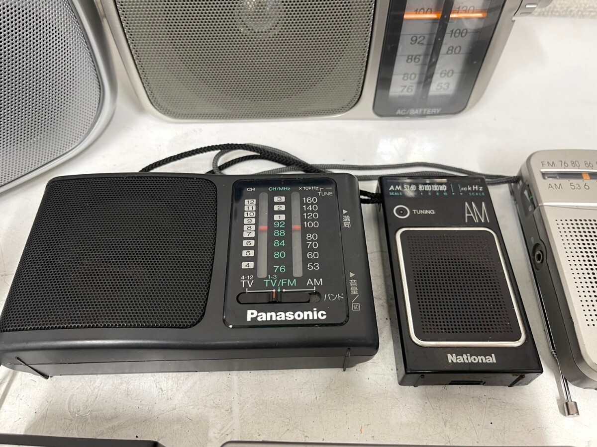 E381 カセットレコーダー ラジオ CDラジオカセットレコーダー 大量 まとめ売り Panasonic National SONY TOSHIBA 他 動作未確認の画像3