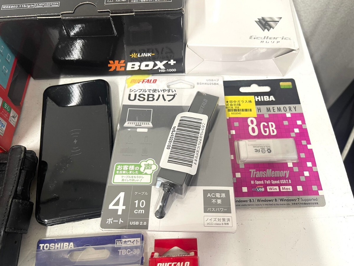 E394 PC 周辺機器 大量 まとめ売り マウス Wi-Fi USB 他 Panasonic BUFFALO TOSHIBAの画像7