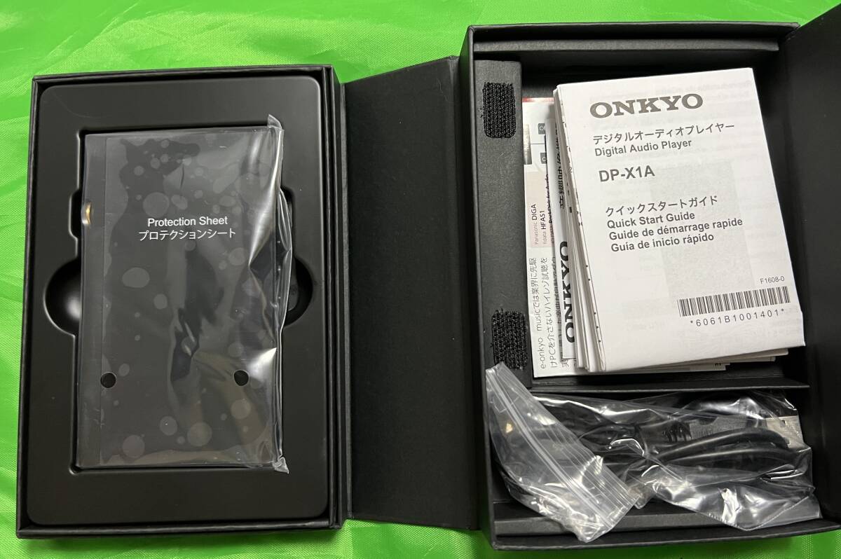 ONKYO DP-X1A デジタルオーディオプレーヤー ハイレゾ対応 ブラック DP-X1A（名機：美品：中古）_画像9
