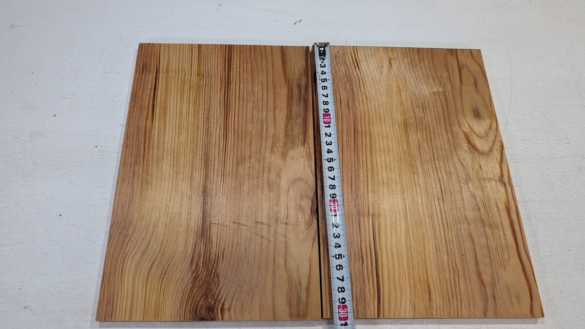 w-144 肥松 薄板材2枚 木工・DIYなどに① ※送料無料の画像4