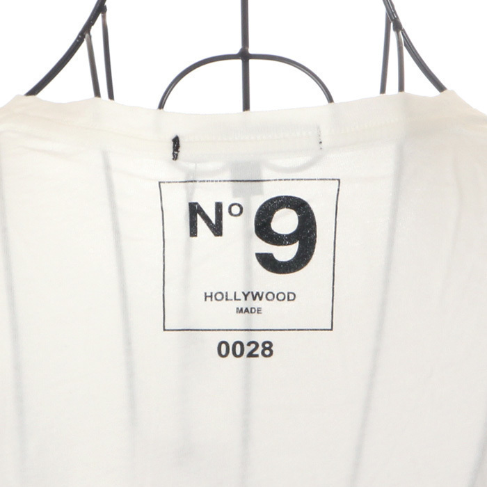 【新品】ハリウッドメイド Tシャツ S 白 ホワイト レディース HOLLYWOOD MADE 半袖 カットソー USAモデル 230814-15-1