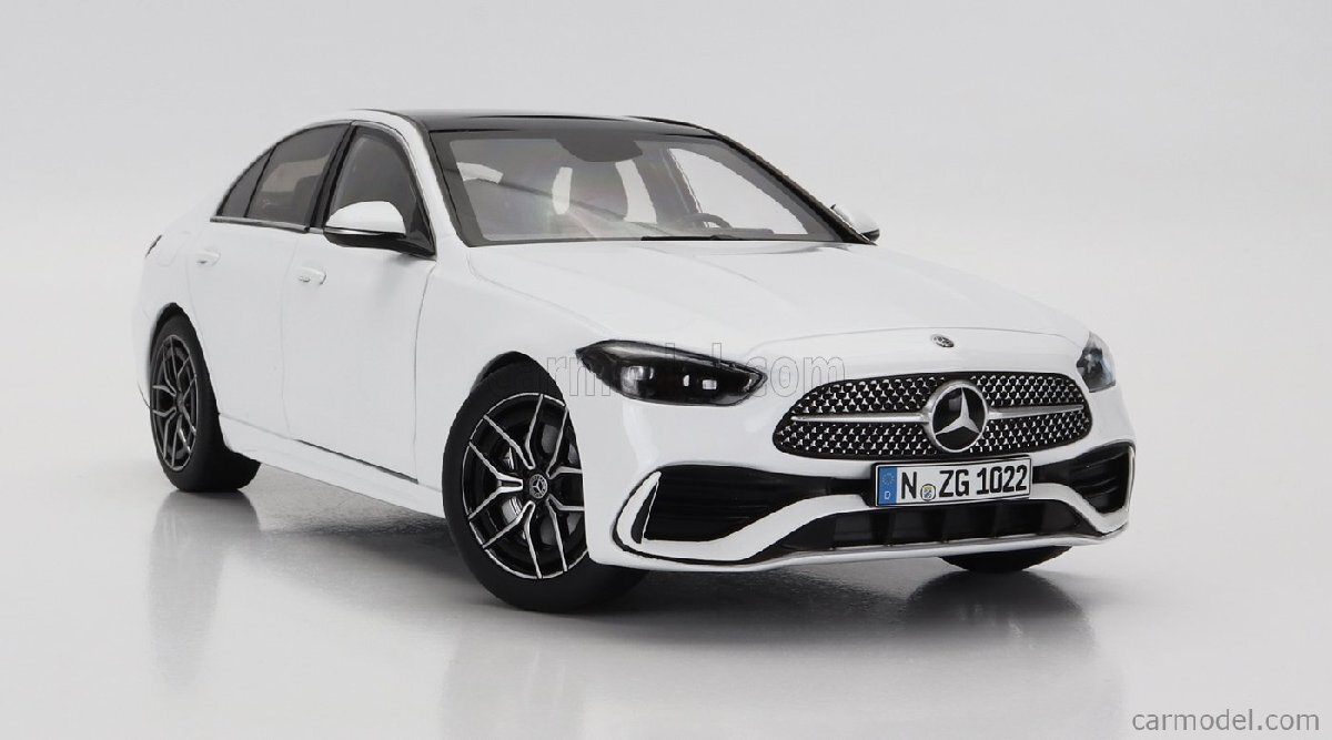 NZG 1/18 ミニカー ダイキャストモデル 2022年モデル メルセデスベンツ MERCEDES BENZ - C-CLASS (W206) 2022 ホワイト_画像4