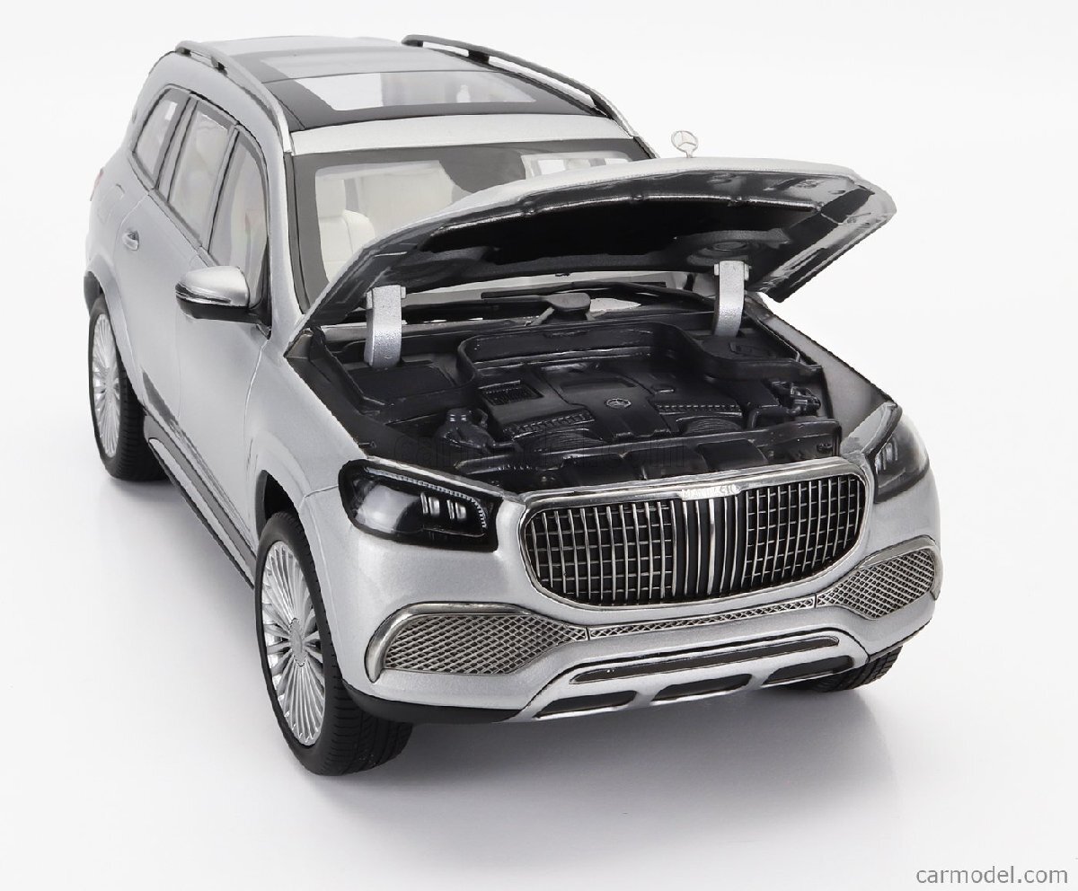 Paragon Models パラゴンモデル 1/18 ミニカー ダイキャストモデル 2022年モデル メルセデス Mercedes Maybach GLS 600 2022 シルバー_画像8