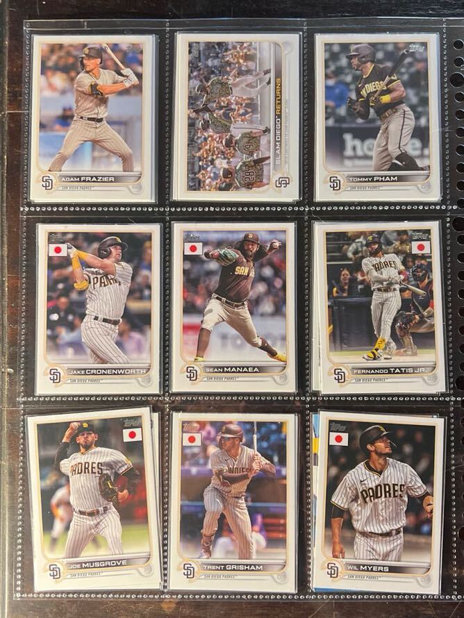 TOPPS 2022〜2024/series,FIRE,JPED/San Diego Padres/18枚/Fernando Tats Jr タティスjr, Joe Musgrove マスグローブ,キムハソン等_画像2