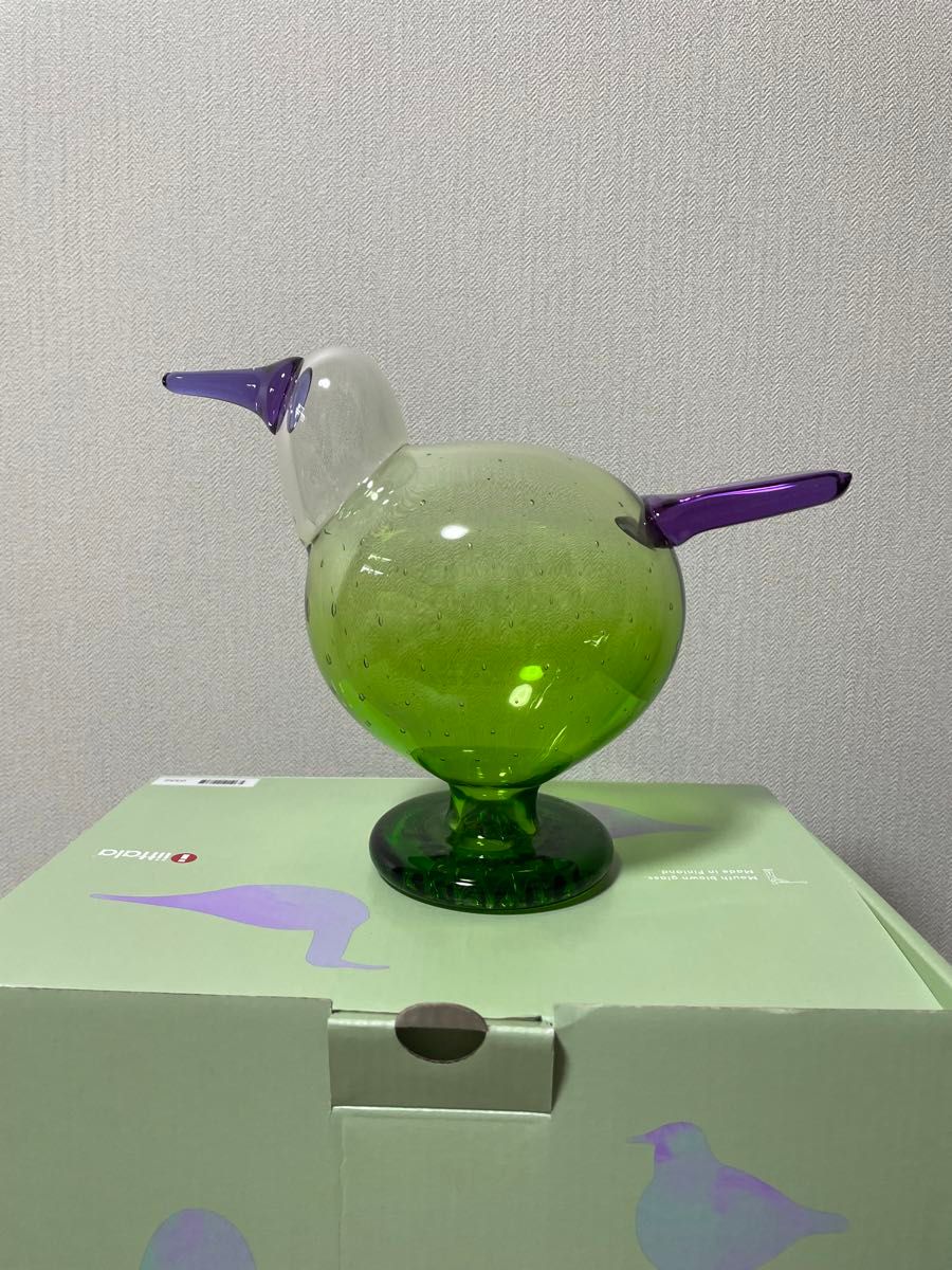 イッタラ バード  scope  Evening bird グリーン アメジスト　オイバトイッカ