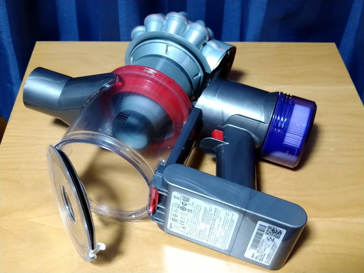 【分解洗浄・通常44分可動】dyson ダイソン Dyson V7 SV37 ハンディクリーナー サイクロン式 掃除機 花粉黄砂対策_画像6